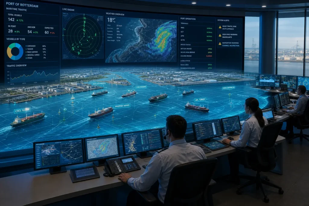 OneHarbour: 3D-мозг для одного из самых загруженных портов Канады