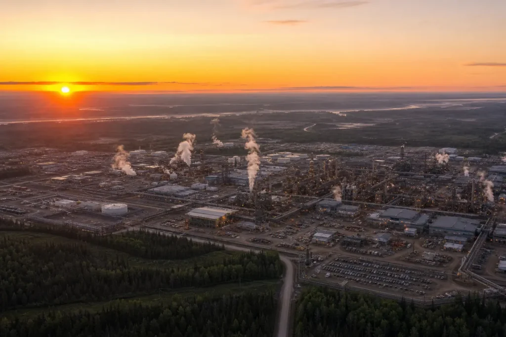 Suncor Energy потребует от около 200 контрактников проживать в районе Форт-Макмюрри