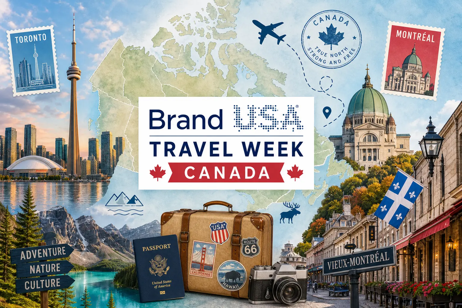 Brand USA впервые привозит Travel Week в Канаду