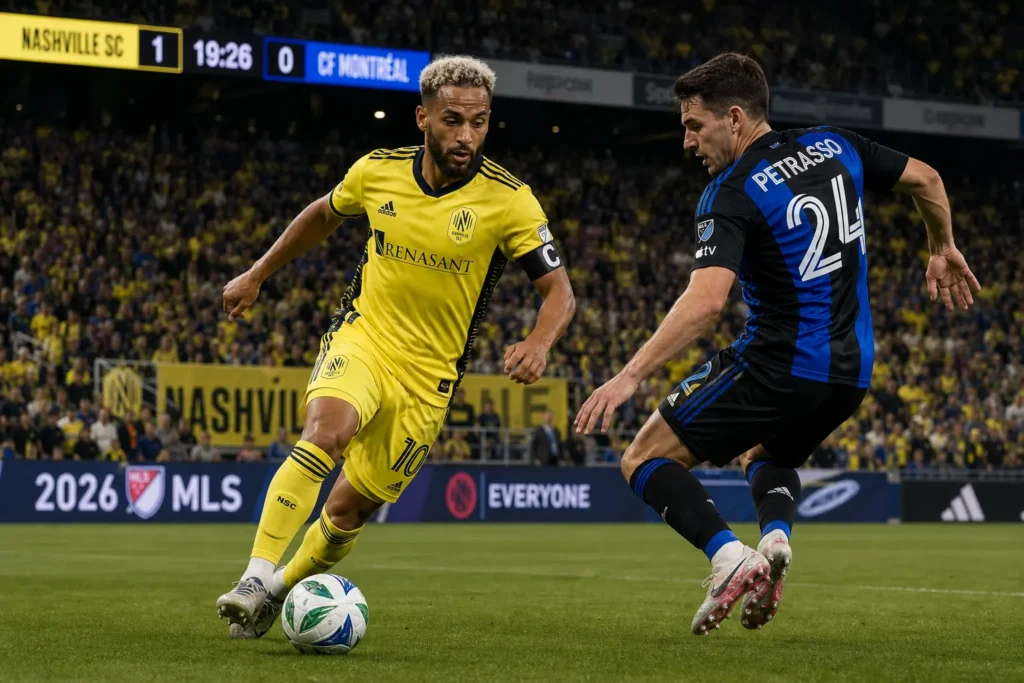Нэшвилл SC обыграл «Монреаль» CF 1:0 — Сарридж реализовал пенальти