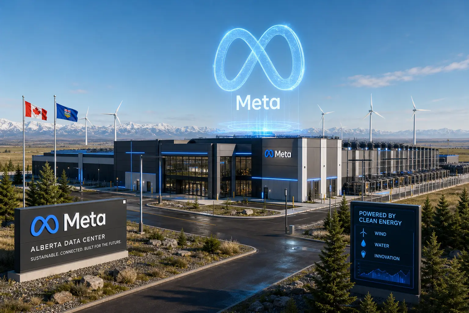 Meta инвестирует более $13 млрд в Альберту: что это значит для провинции