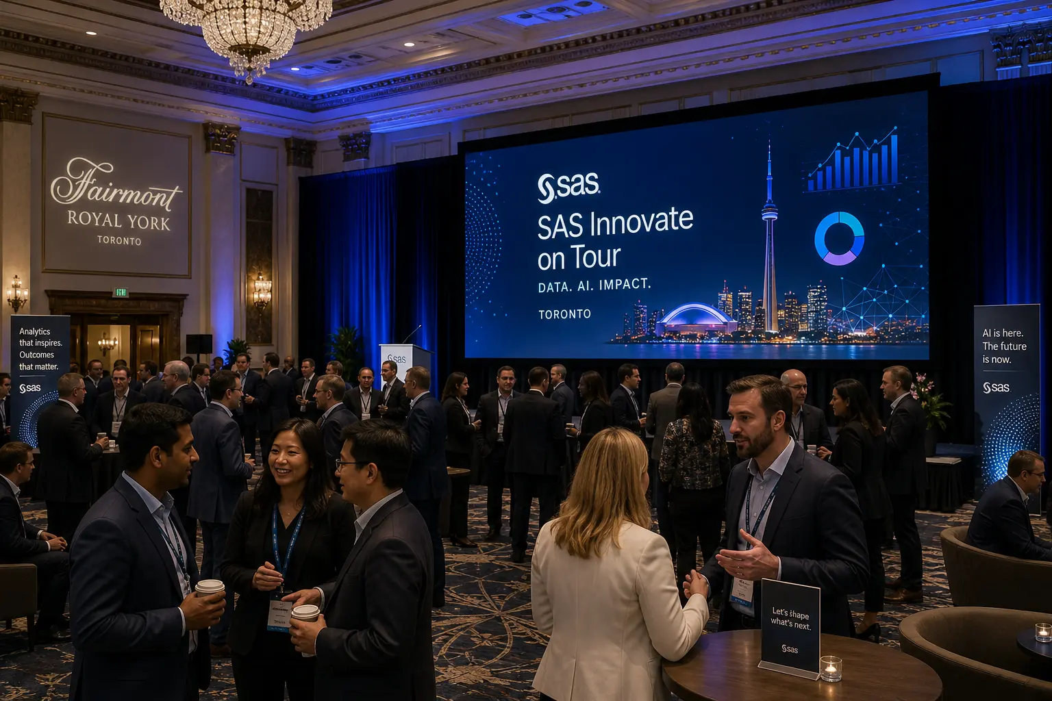 SAS Innovate on Tour едет в Торонто: ИИ, данные и квантовые вычисления