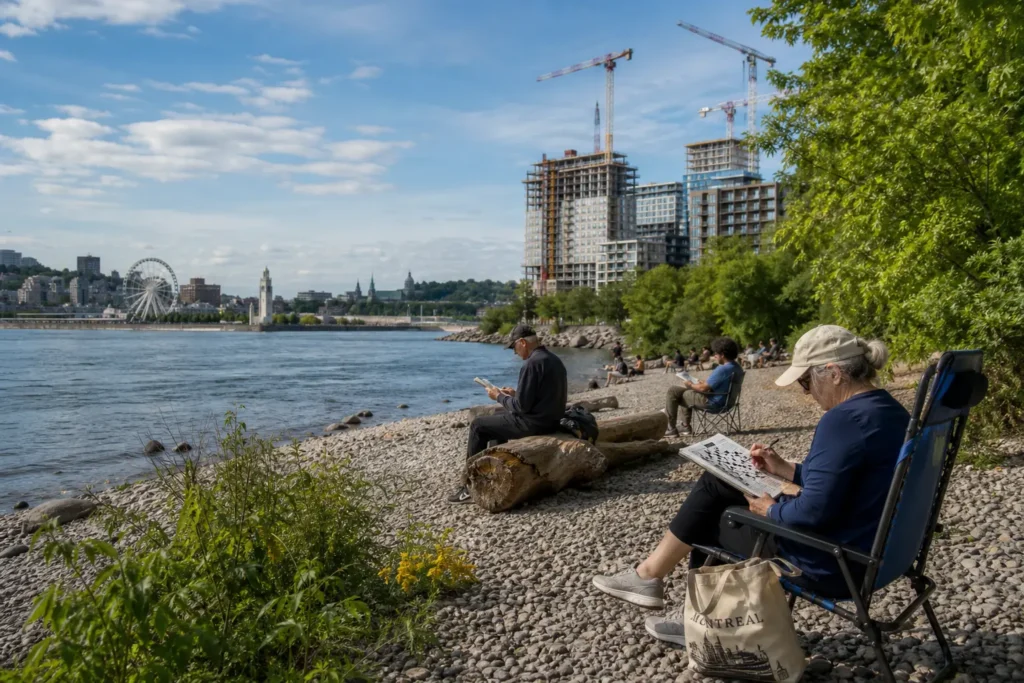 Пляж на краю Монреаля: секрет, который пора открыть