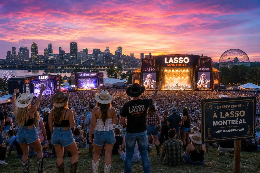 LASSO Montreal: кантри-праздник на Острове Святой Елены