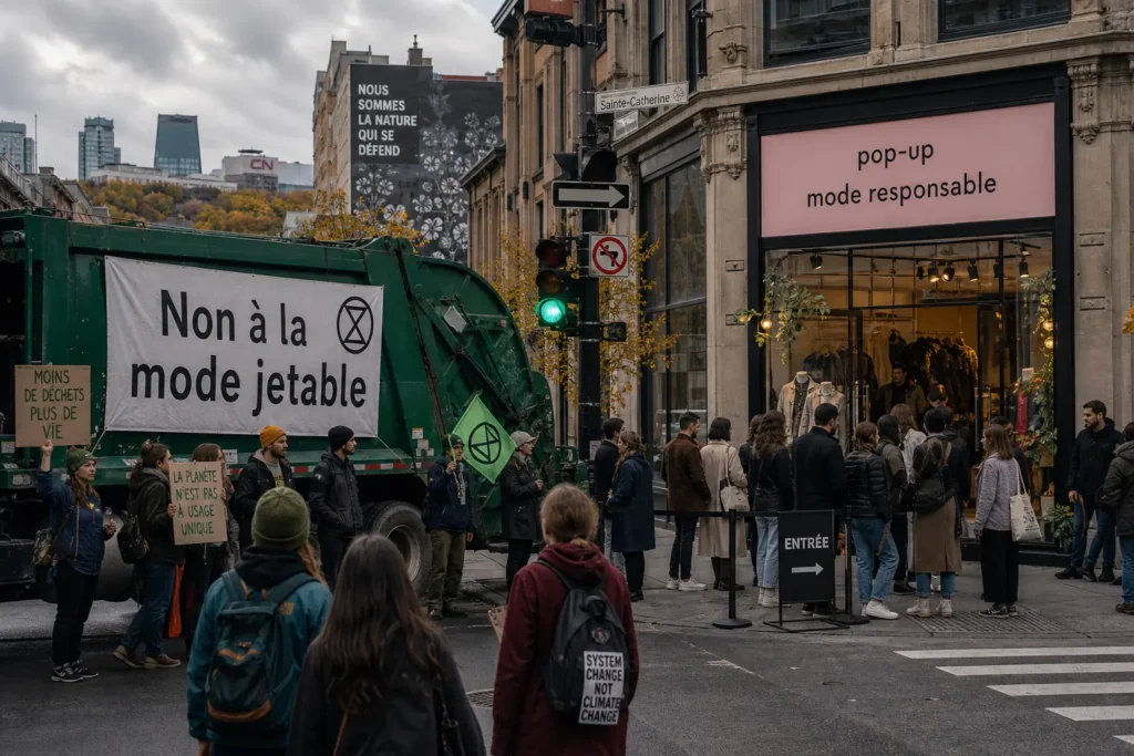 «Нет одноразовой моде»: Монреаль против Shein