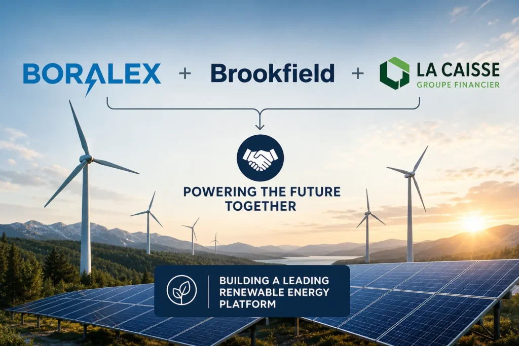 Boralex куплена: Brookfield и La Caisse завершили сделку