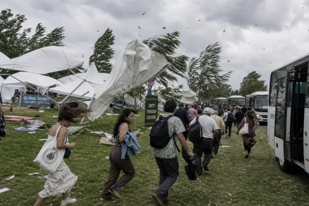 Ветер закрыл Heritage Festival раньше срока