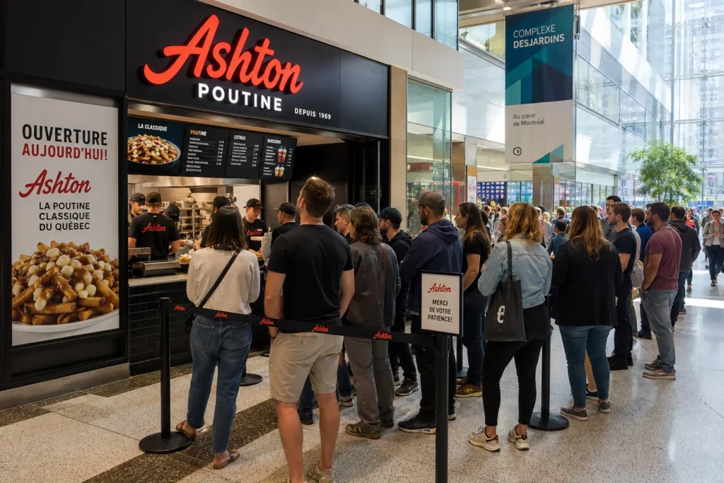 Ashton открыл первый ресторан в Монреале — в Complexe Desjardins