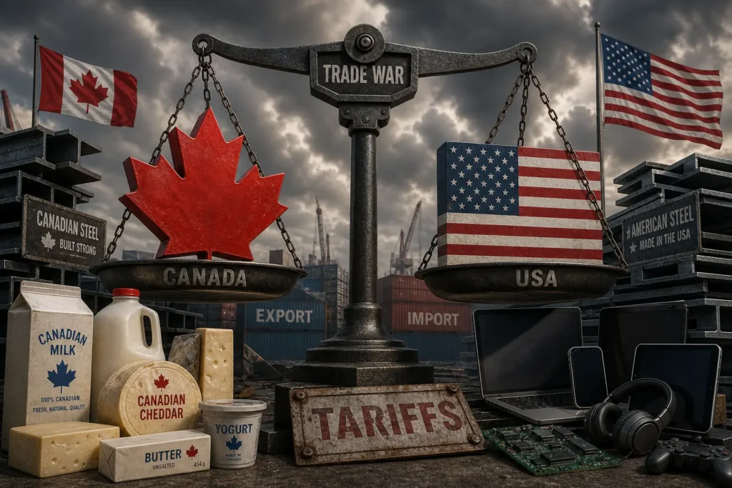 Торговая война: Карни против Трампа — $20 млрд под ударом