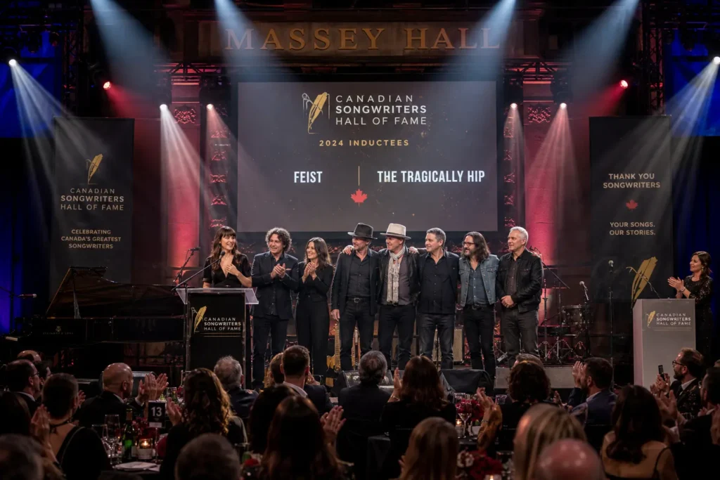 The Tragically Hip и Feist вошли в Зал славы канадских авторов песен