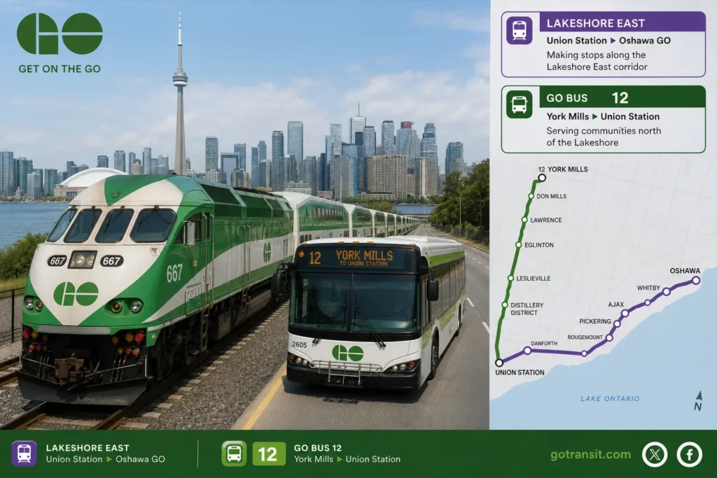 GO Transit меняет маршруты: куда ехать из Торонто?