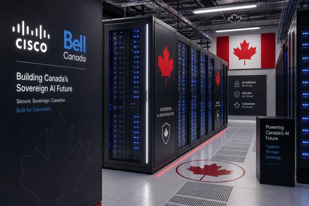 Bell и Cisco создают суверенную ИИ-инфраструктуру в Канаде