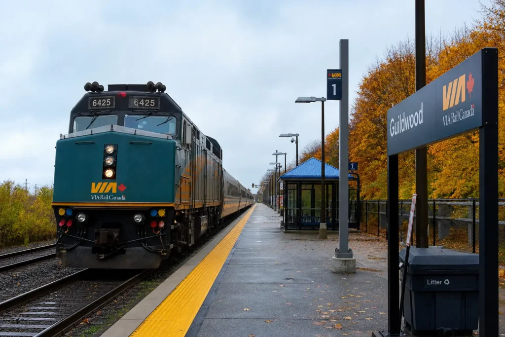 VIA Rail сохраняет станцию Гилдвуд: победа Скарборо