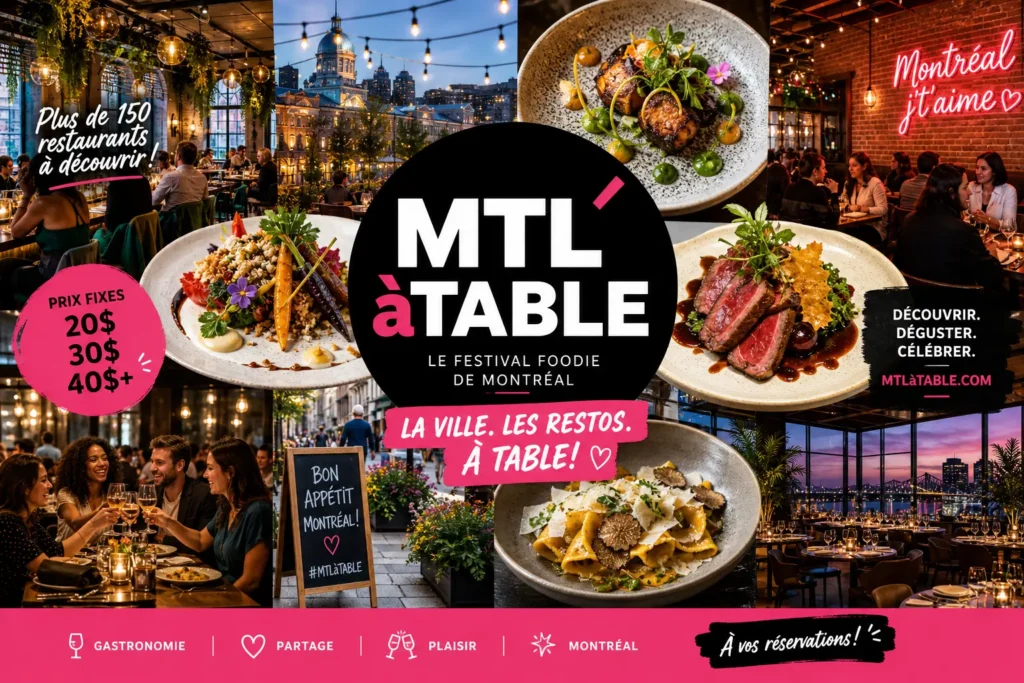 MTLàTABLE 2026: 165 ресторанов ждут вас за столом