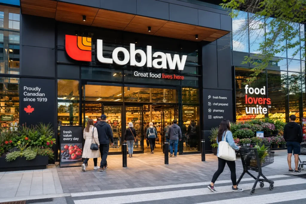 Loblaw вложит $1,2 млрд до конца 2026 г. — 75 новых магазинов и 9700 рабочих мест