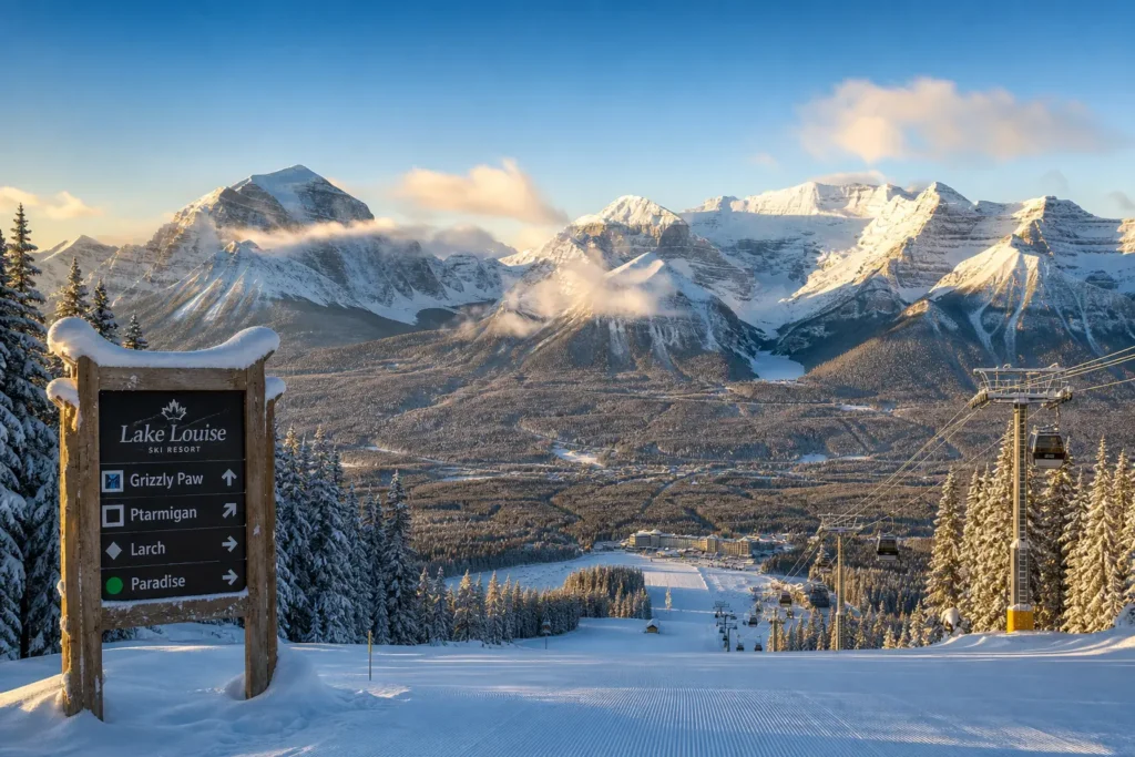 Сентябрьский снег накрыл горы Альберты