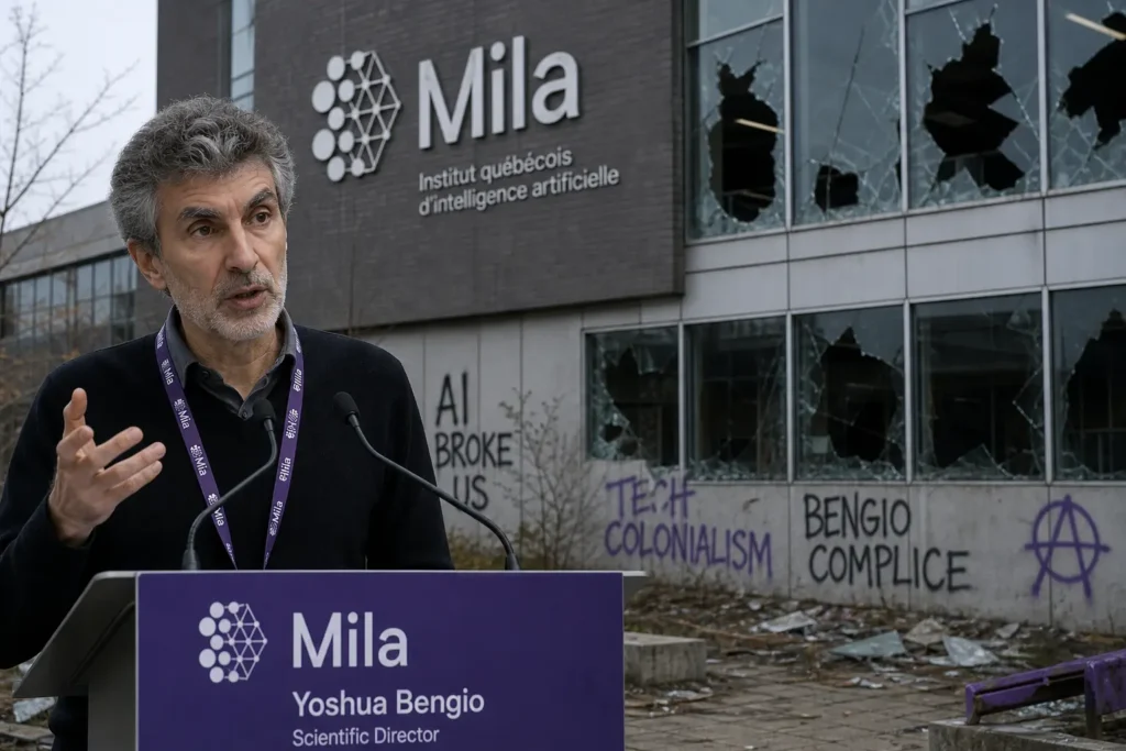 Вандализм в Mila: Бенджио отвечает на атаку