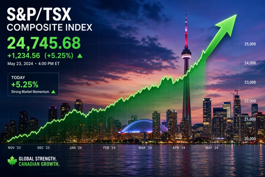 TSX прибавил почти 350 пунктов, прервав недельную серию падений
