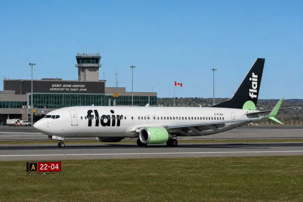 Flair Airlines запускает прямой рейс между Сент-Джоном и Эдмонтоном