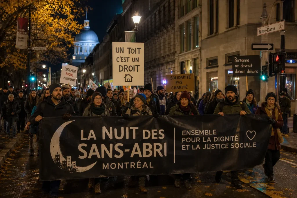 Монреаль готовится к Nuit des Sans-Abri — «Ночи бездомных»