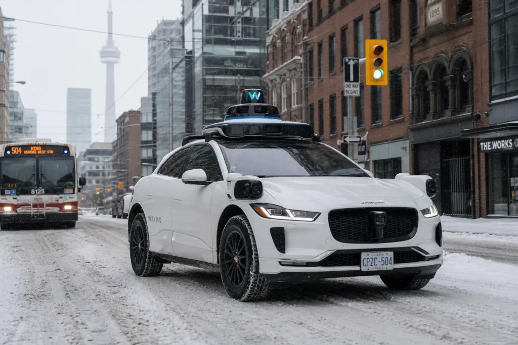 Waymo протестирует в Торонто робо-такси и планирует запустить их в Канаде в 2028 году