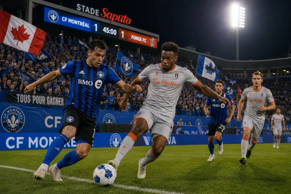 Финал Канадского чемпионата: CF Montreal против Forge FC