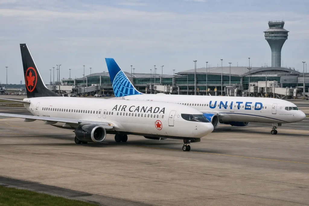 Air Canada и United предлагают расширить совместное управление трансграничными маршрутами