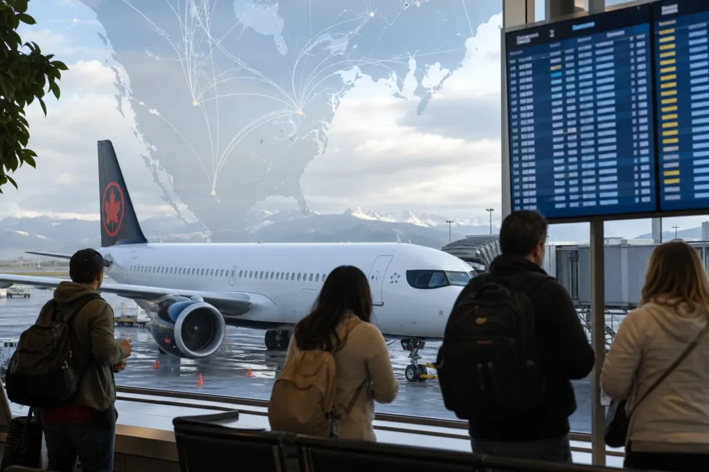 Air Canada исключает пять маршрутов в США из расписания на лето 2027 года