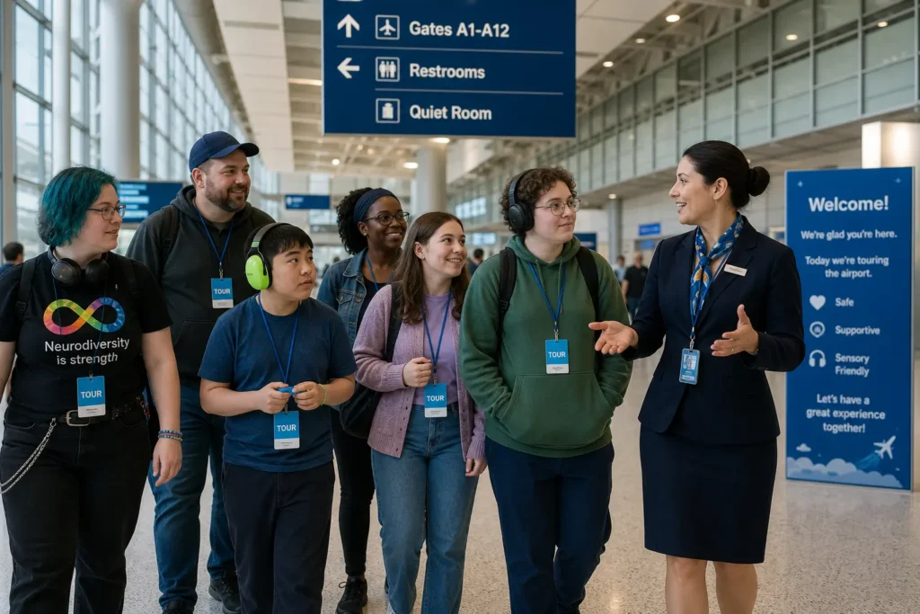 Ready, Set, Fly… with YYZ: ежегодное мероприятие для людей с аутизмом и нейроотличиями в аэропорту Торонто Пирсон