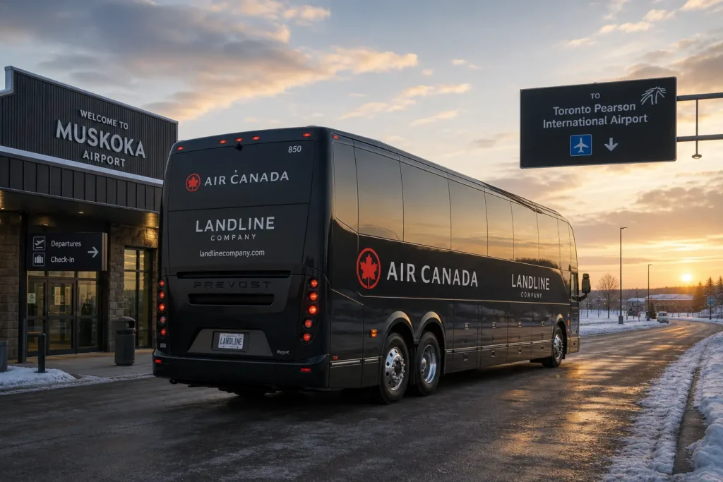 Автобус Air Canada до Пирсона: больше рейсов из Ниагары